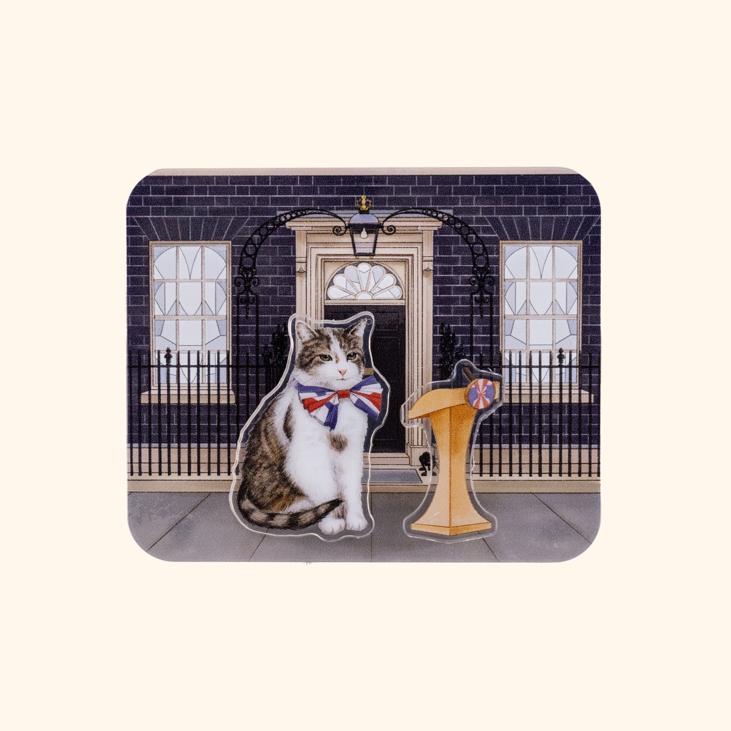 Chief Mouser Larry - Fridge Magnet