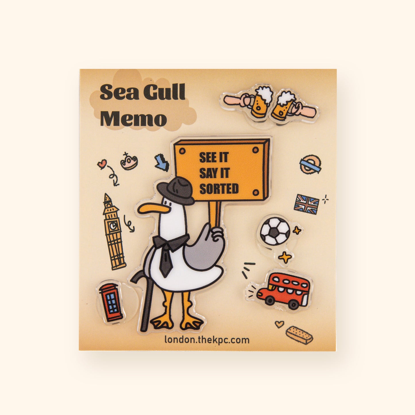 See it. Say it. Sorted - Fridge Magnet