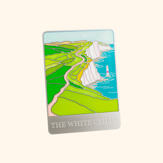 THE WHITE CLIFFS - Fridge Magnet