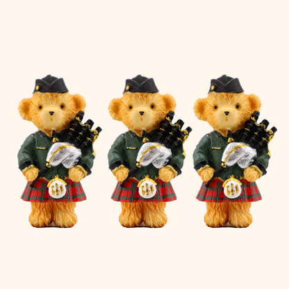 Scottish Bear - Fridge Magnet