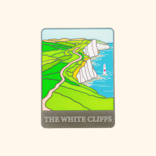 THE WHITE CLIFFS - Fridge Magnet
