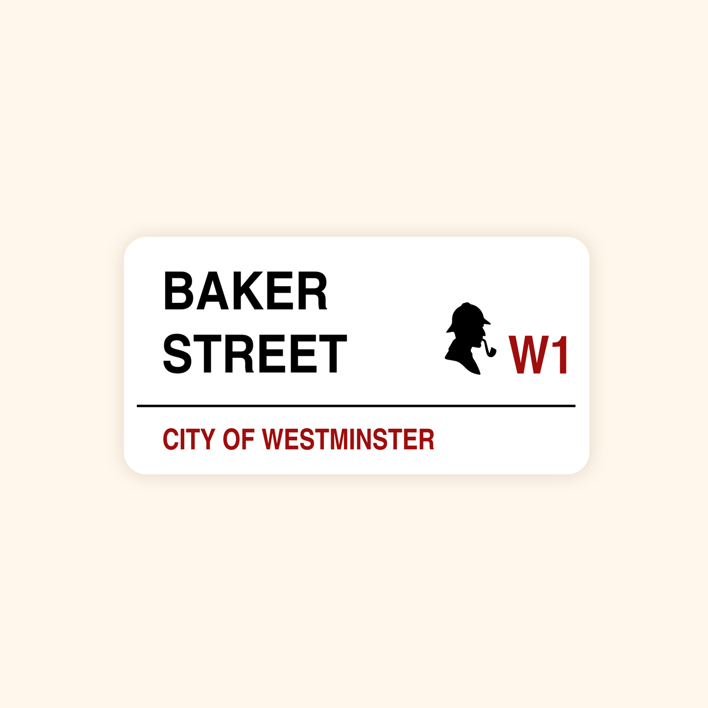 Street Sign Collections - Fridge Magnet