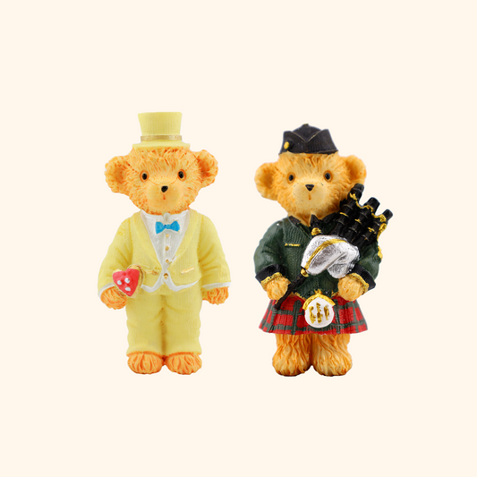 Scottish Bear - Fridge Magnet