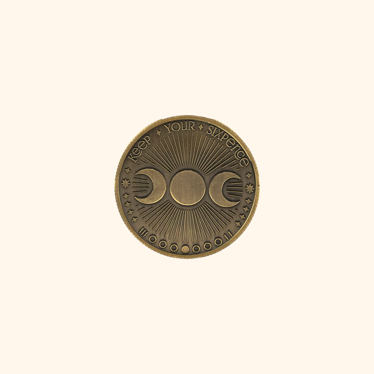 Moon and Sixpence Coin - Accessories