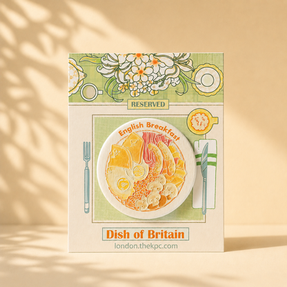 Dish of Britain - Fridge Magnet