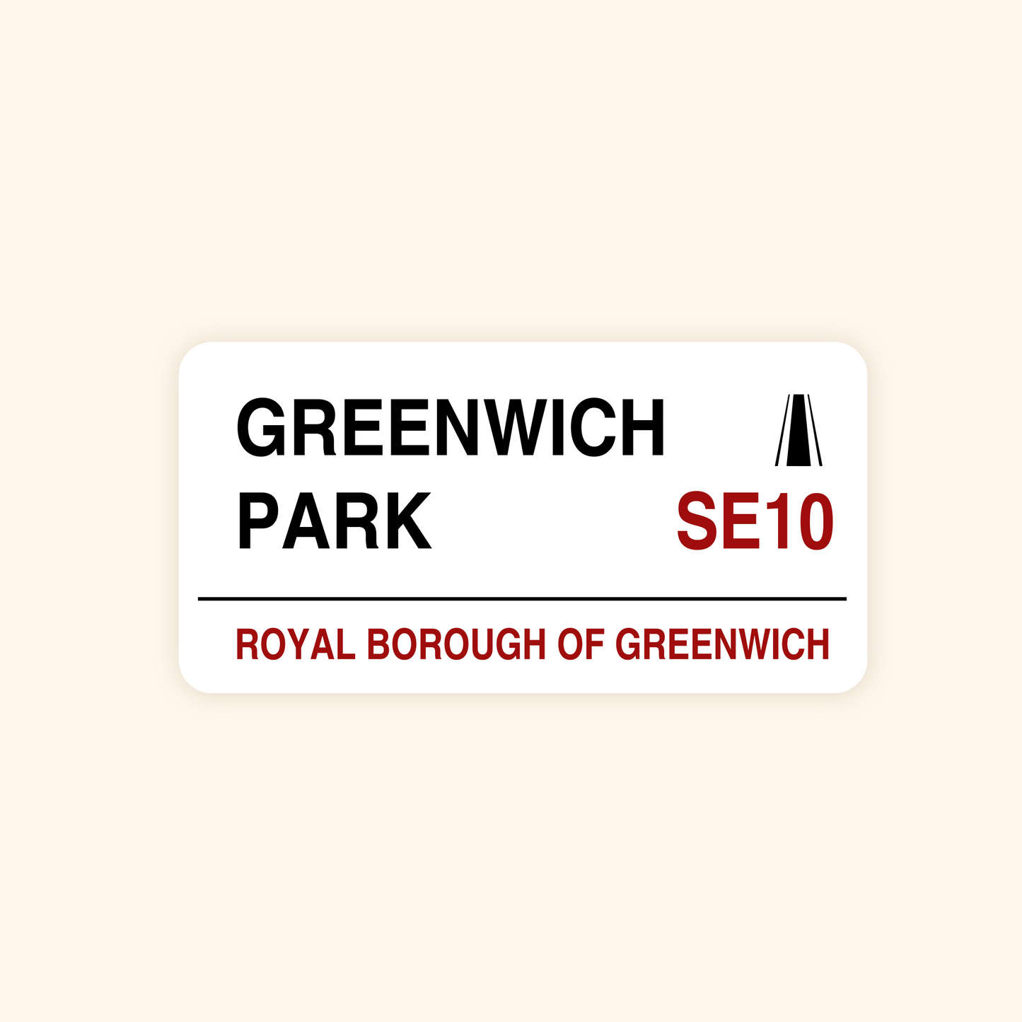 Street Sign Collections - Fridge Magnet
