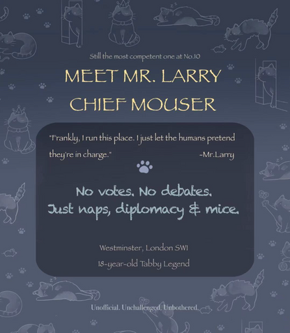 Chief Mouser Larry - Magnets