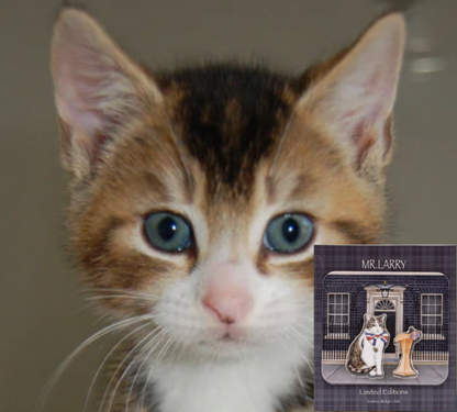 Chief Mouser Larry - Fridge Magnet