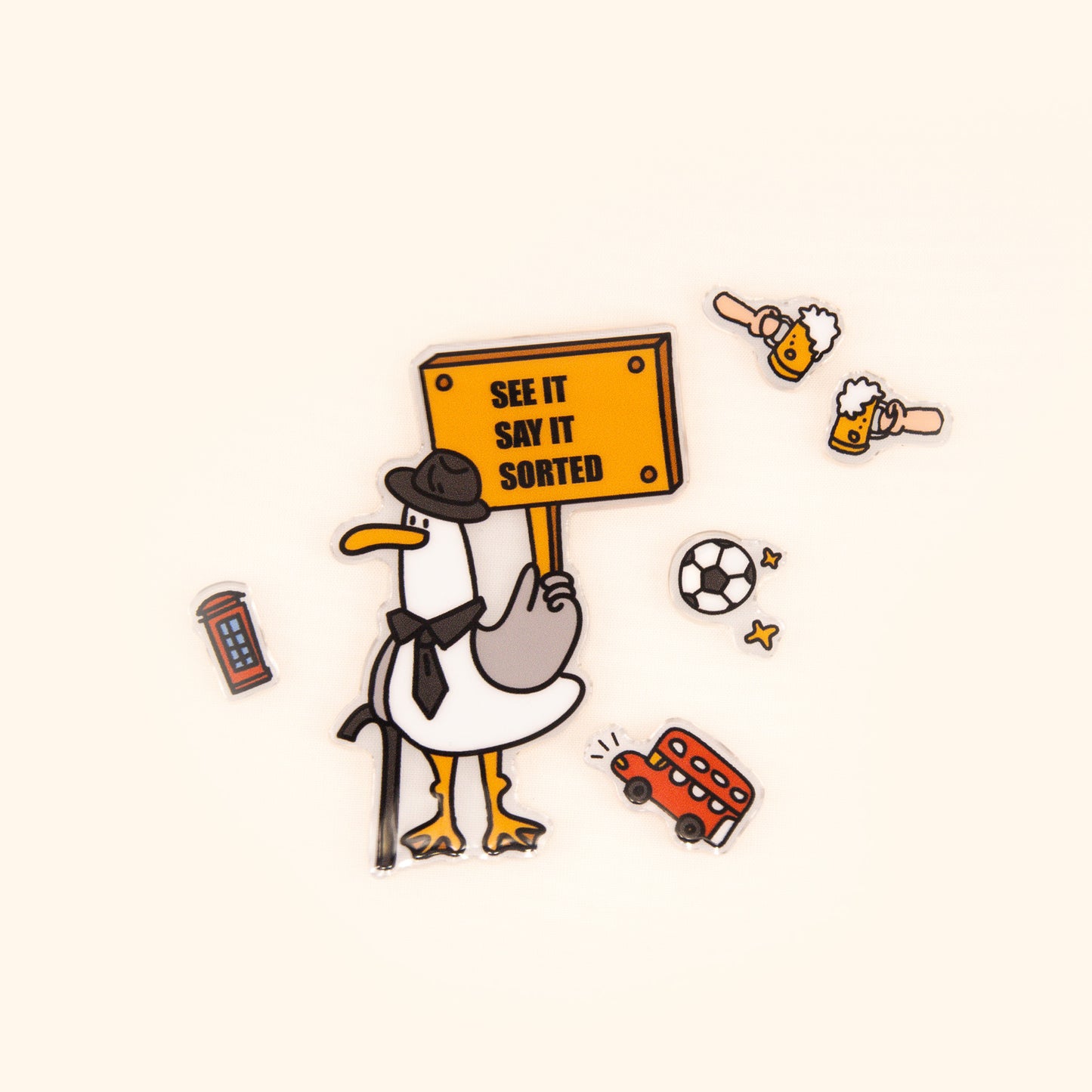 See it. Say it. Sorted - Magnets